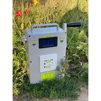 Multifunctional hand-operated generator portable power supply with high power 220V 500W output for emergency travel use