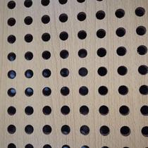 Medium fiber decorative board density board installed 18mm hole sound hole punching processing custom wall Suian veneer hanging board sound insulation