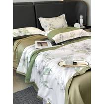 Lenzing Tencel summer quilt four-piece summer cool quilt air-conditioned quilt summer machine washable washable thin quilt single double