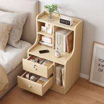 Bedside table simple modern storage cabinet with lock simple bedroom ins style bedside small cabinet storage cabinet storage rack