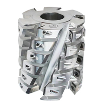 Woodworking spiral cutter milling cutter planer cutter four-sided planer cutter end mill disposable cutter shaft corn pineapple cutter alloy