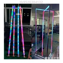 Rod stainless steel dot three-dimensional jumping stage frame stage stage luminous door frame bar jumping stage LED dot dance {dot