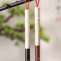 High-end Zhang Xiaofeng Youlong Xifeng calligraphy brush wolf hair small regular script professional grade and alpaca hair camel bone sandalwood high-end writing brush