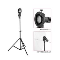 S2 on-camera flash bracket S-type chuck multi-purpose photography accessories Baorong mouth portable stand compatible with v1