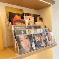 Album display rack acrylic collection disc rack record tape optical disc CD storage box storage rack