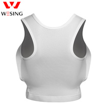 Certified {Protective Gear Sanda Jiurishan Vest Chest Protector Karate Boxing Competition Training Actual Female Karate