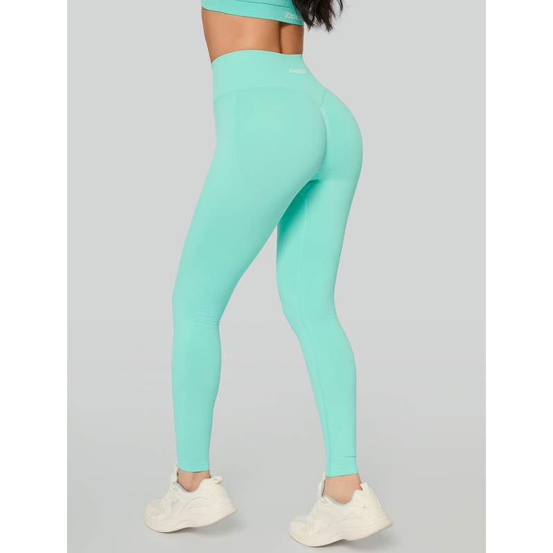 Zioccie【Beautiful Buttocks 2.0】Seamless High-Waisted Tummy Control Tight Yoga Pants Butt-Lifting Peach Sports Fitness Long Pants