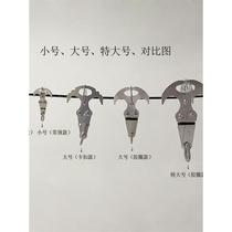 Stainless steel claw hook gravity hook outdoor wilderness adventure survival hook life-saving flying tiger claw survival flying tiger hook aaa