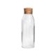 Household milk bottle kitchen storage bottle cork y plug cover moisture-proof glass jar transparent color borosilicate glass