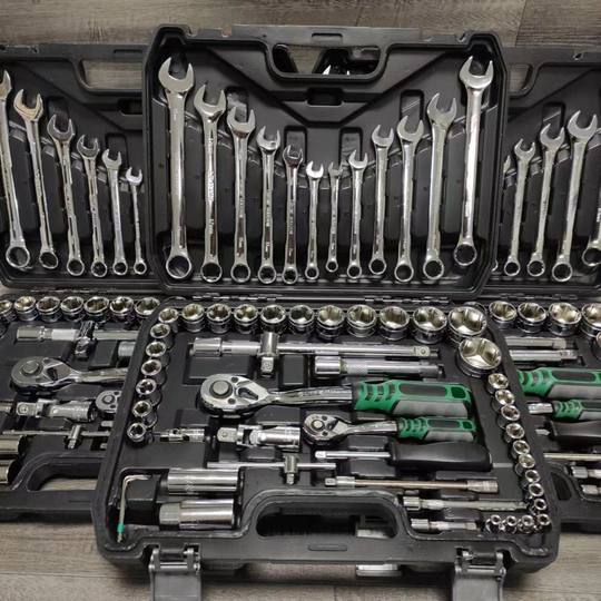 汽修工具箱套装多功能套筒扳手全套装组合套管快速棘轮板手修车