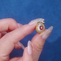 (Q Jewelry) 18k gold ruby ​​pendant