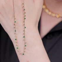 (Q Jewelry) 18k gold chain subject to live broadcast explanation