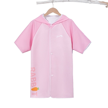 Guirenniao childrens bath towel cloak with hood 2024 summer new style boys and girls quick-dry bathing and swimming special bathrobe