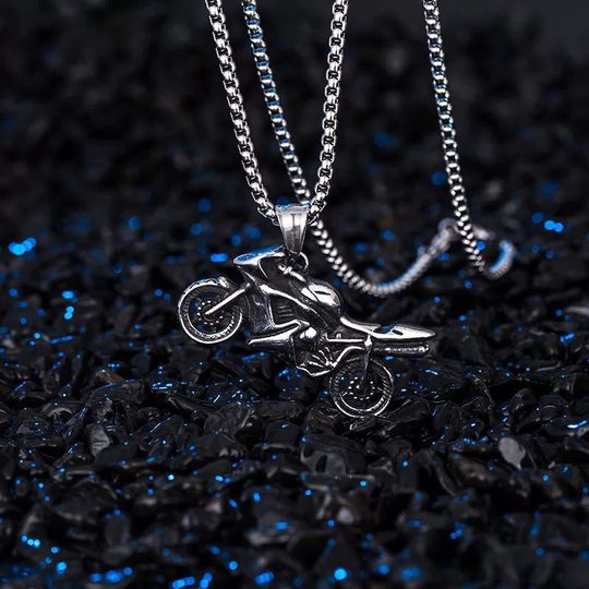 儿童项链男女孩潮流配饰卫衣毛衣链子装饰长款嘻哈街舞吊坠个性酷