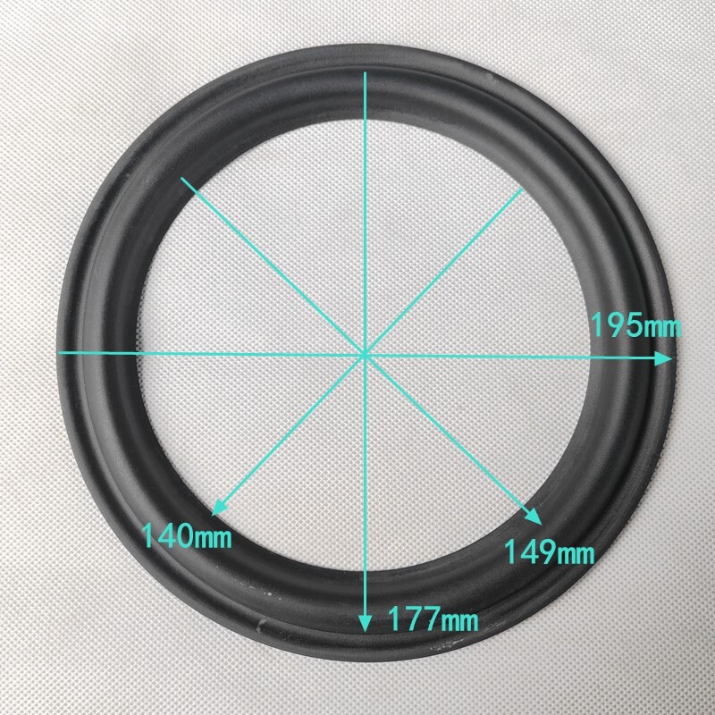 8inch Original Jbl-S38Ll Speaker Rubber Gasket, Ultra-Soft Speaker Surround Rubber Ring