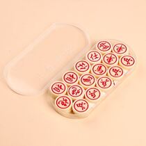 Childrens chess ladder classroom large beech primary school student ebony set portable wooden chessboard elderly international