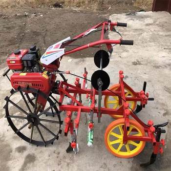 Tobacco cured potato sweet potato seedling plant protection coating machine household high ridge gasoline mulch machine agricultural pepper coating machine