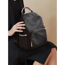 French casual bag for women commuting lightweight large capacity backpack simple trendy backpack waterproof anti-theft travel bag