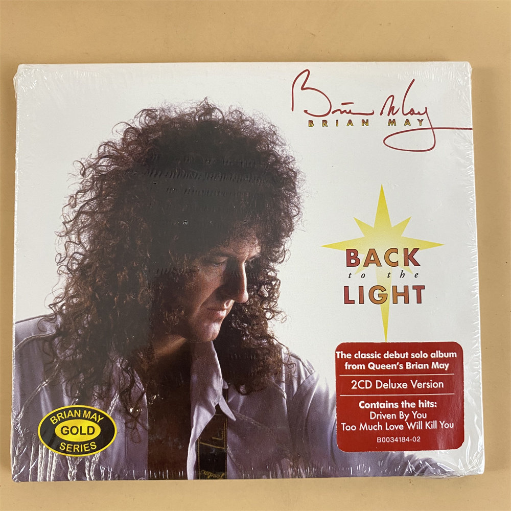 Гитарист Queen Брайан Мэй Brian May Back to the Light 2CD Американская версия Совершенно новая Изображение 1