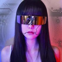 1PC Funny Futuristic Wrap Around Monob Costume Sunglasses Ma