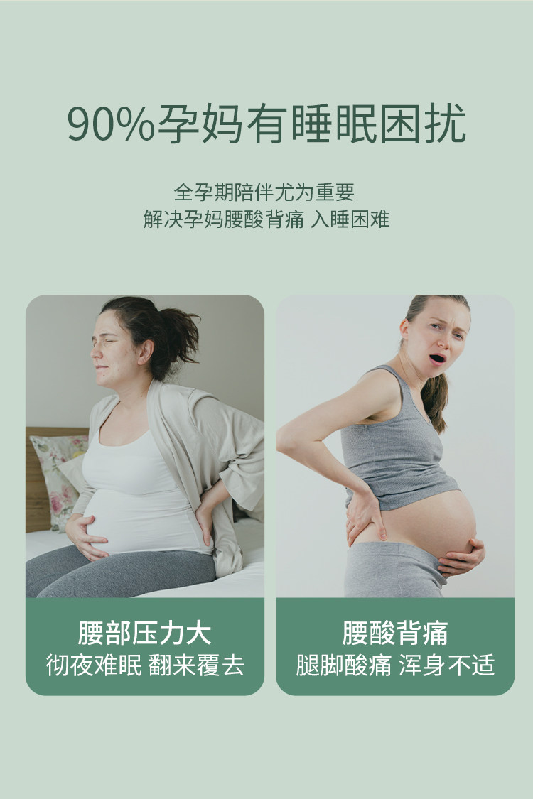 枕奥秘孕妇枕护腰侧睡枕托腹侧卧枕UH型抱枕靠枕怀孕睡觉专用神器 — 4