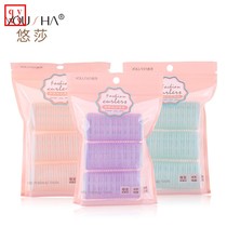 l Eight-character air bangs curling barrel Internet celebrity artifact big wave inner buckle styling hair roots fluffy clip hollow curls