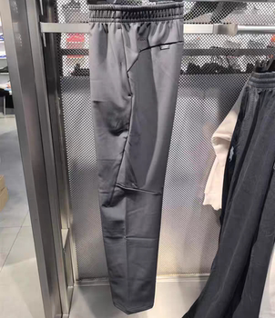 Anta Comfortable Active Pants Water-Repellent Woven Men's Winter Fleece-Lined Commuting Straight-Leg Sports Trousers 152547510N