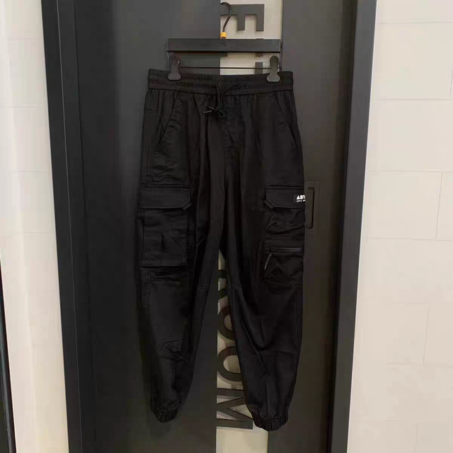 Anta Outdoor Work Pants Men's Autumn Street Dance Skateboard Woven Loose Jogger Sports Trousers 152428522R