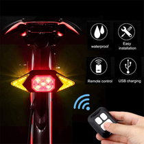 Bike Tail Light Turn Signals Wireless Remote Control Mountai