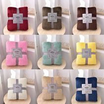 Childrens Flannel Blanket for Spring and Autumn-Thickened E