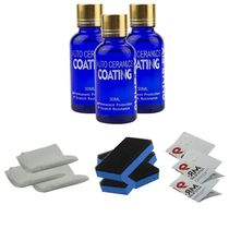 3PCS 9H Car Liquid Ceramic Coat Super Hydrophobic Glass Coat