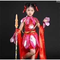 Costume demon boy came to the world fire point gun male and girl Qiankun circle June 1 childrens props costume cos