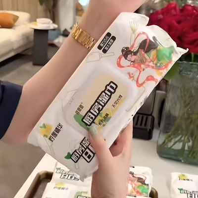 佳思恩厨房湿巾纸去油去污家用旗舰店灶台专用抹布加大加厚厨房用