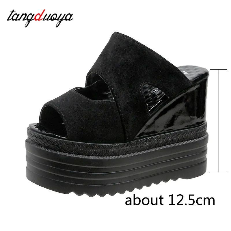 Сандалии high wedge slippers for women summer beach shoes women high OTHER
