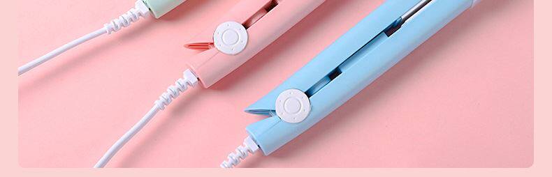 Средство для объема 小型电夹板直发卷发两用刘海学生拉直板夹迷你便携式熨板烫卷发棒