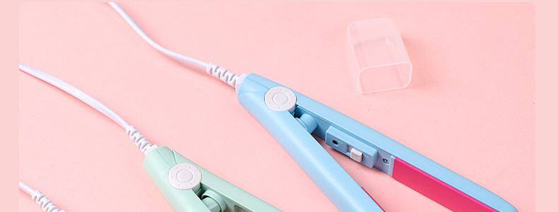 Средство для объема 小型电夹板直发卷发两用刘海学生拉直板夹迷你便携式熨板烫卷发棒