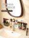Liangpin Story Bathroom Stainless Steel Storage Organizer DIY Bathroom Sink Wall-Mounted Shelf