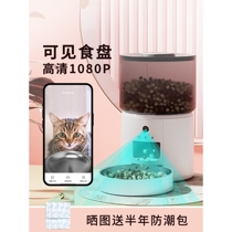 Xiaomi (food bowl visible in the video) automatic feeder for cats with intelligent timing and quantification of pet dog food