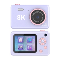 1 Set 48MP Kids Camera Portable Camera Full HD 1080P Front A