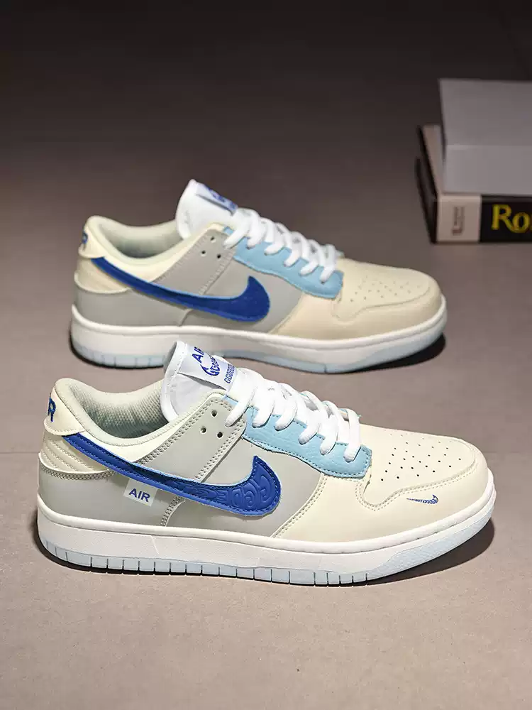 2025新款aj男鞋低帮海盐蓝男款板鞋女款正品aj1男士休闲运动鞋夏