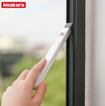 Three-piece set of gap cleaning brush window groove groove brush B sub-door and window gap brush screen window cleaning tool belt