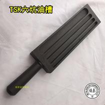 Hong Kong TSK six-pit large oil tank gold and silver bar mold jewelry making tool oil tank for melting gold and silver tungsten steel tank