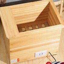 Electric fire bucket heater can sit on the electric foot warmer bucket to bake the stove and step on the feet Hunan electric fire box household double single fire bucket