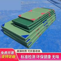Gymnastics fitness sit-ups somersault sponge mat dance training folding yoga mat practice gymnastics mat