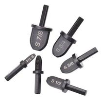 6Pcs Copper Pipe Drill Bits Flaring Hex Handle Practical