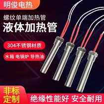 Low voltage DC heating rod 12V24V36V low power liquid water tank electric heating pipe threaded single head heating pipe