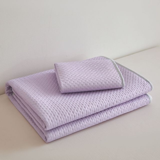 Doudou ice silk mat soft mat summer bed sheets washing mat cool feeling folding ice silk mat air conditioner machine washable for home use