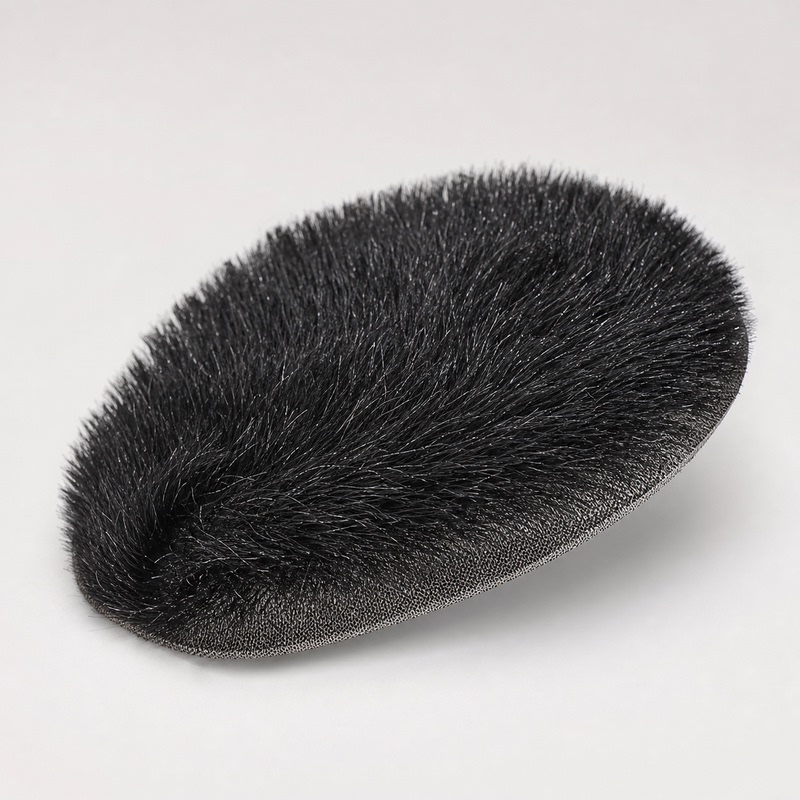 Refined Men's Hairpiece with Guo Degang Hairstyle, Made of Biological Scalp Hair Blocks, Short Hair for Bald Heads, Specifically Designed to Add Thickness with Real Human Hair