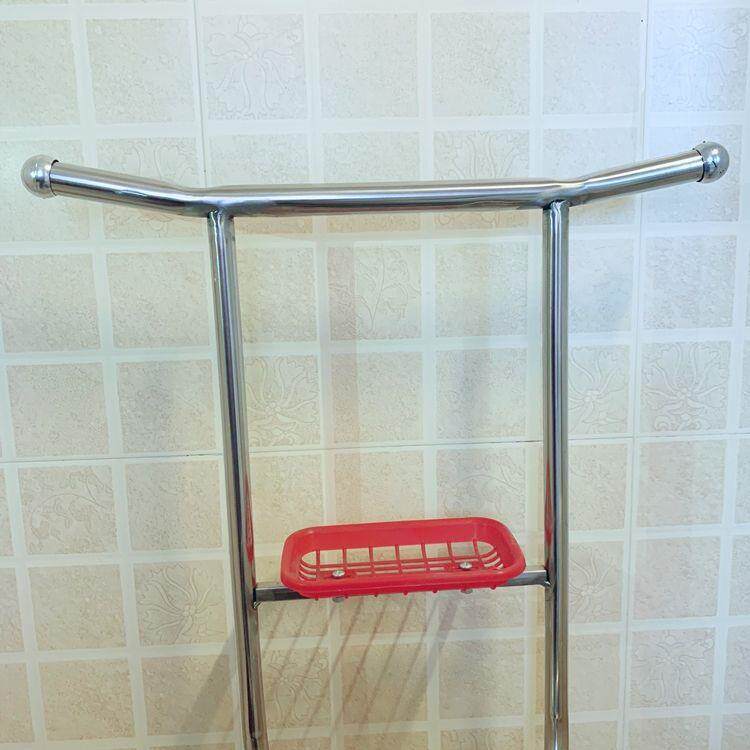 Умывальник 洗脸架子落地家用老式脸盆架农村三角老式不锈钢脸盆架