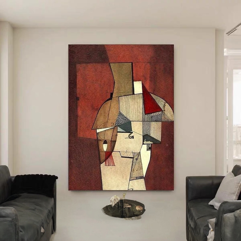 Hand-Painted Abstract Figure Oil Painting from Dafen, Suitable for Living Room Sofa Decoration, Old Money Style, Bedroom, Dining Room, Entryway Art Wall Hanging Hand-Painted Abstract Figure Oil Painting from Dafen, Suitable for Living Room Sofa Decoration, Old Money Style, Bedroom, Dining Room, Entryway Art Wall Hanging